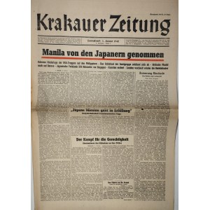 Krakauer Zeitung, 1942.1.3, R. 4, nr 2