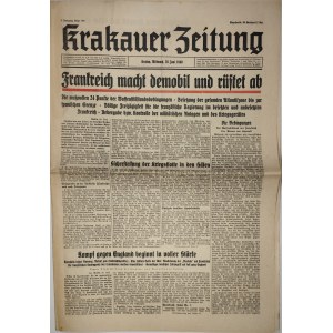 Krakauer Zeitung, 1940.6.26, R. 2, nr 149