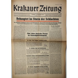 Krakauer Zeitung, 1944.11.12, R. 6, nr 289
