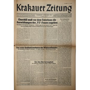 Krakauer Zeitung, 1944.11.11, R. 6, nr 288