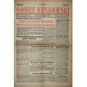 Goniec Krakowski, 1944.10.18, Japończycy zatopili 28 wielkich amerykańskich okretów wojennych