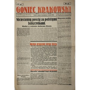 Goniec Krakowski, 1942, č. 48-277, prvé strany