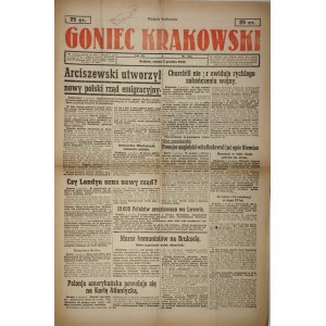 Goniec Krakowski, 1944.12.2, Arciszewski utworzył nowy polski rząd emigracyjny