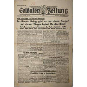 Soldaten Zeitung, 1939.11.10, R. I, No. 74