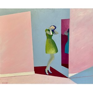 Yaroslav Lukasik, Green Dress, 2019