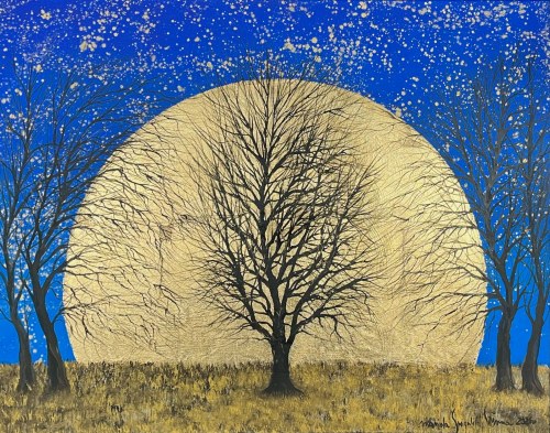 Mariola Świgulska, Księżycowy śpiew drzew,2021