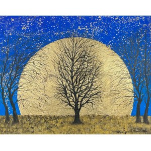 Mariola Swigulska, Moonlight singing of trees,2021