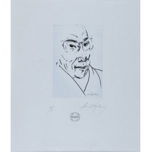 Andrzej WAJDA (1926-2016), Porträt des Dalaï-Lama, 2001