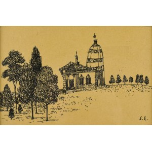 Stanislaw ELESZKIEWICZ (1900-1963), Landscape with church