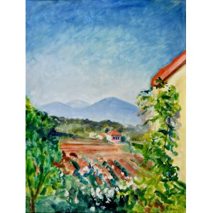 Irena WEISS-ANERI (1888-1981) Landscape , 1928