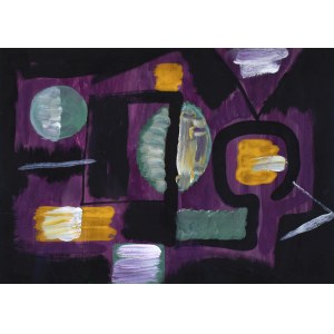 Janusz ORBITOWSKI (1940-2017), Composition, 1966