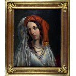 Korneli SZLEGEL (1819-1870), Head of a Turkish woman