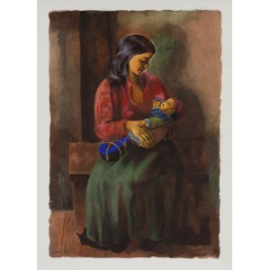 Moses KISLING (1891 - 1953), Motherhood