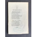 [Great Emigration] Garnysz Joseph - Poetry in honor of the democratic cause, to the Polish people. Paris [1840].