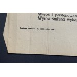 [Afisz] Obwieszczenie z dnia 2 września 1931