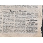 Życie Warszawy [Zeitung]. Nr. 56. 13. Dezember 1944 [Nur die ersten 2 von 4 Seiten sind erhalten].