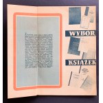 [Flugblatt] Zweiter Kongress der Kommunistischen Partei. Eine Auswahl von Büchern. Warschau [1954].