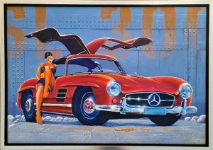 Krzysztof Tanajewski, 1956 Mercedes-Benz 300SL Gulliwing, 2021