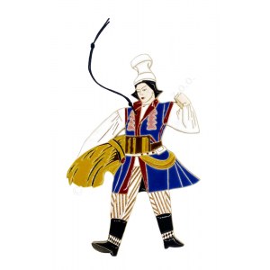 Anna Baranowska, Untitled from the series Folk costumes according to Zofia Stryjeńska-poster
