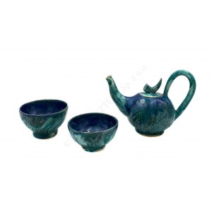 Donata Lesinska, Eastern blue-tea set