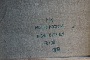 Maciej Kozicki, NIGHT CITY 01 (2018)