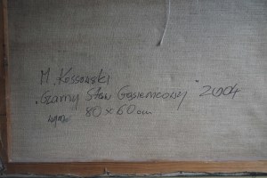 Marek Kossowski, CZARNY STAW GĄSIENICOWY
