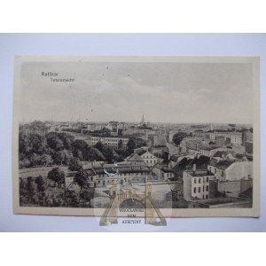 Racibórz, Ratibor, panorama, asi 1922