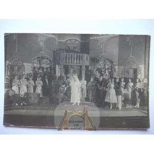 Katowice, Kattowitz, teatr, przedstawienie, aktorzy, ok. 1910