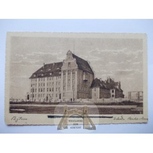 Bytom, Beuthen, szkoła budowlana, ok. 1925