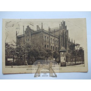 Bytom, Beuthen, Hindenburg Gymnasium, 1920