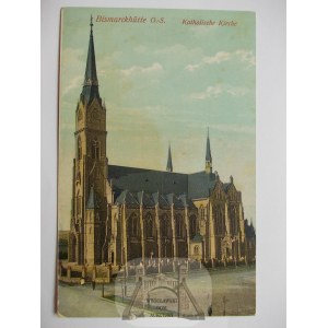 Chorów, Batory, kostel, asi 1914