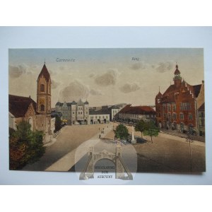 Tarnowskie Góry, Tarnowitz, Market Square ca. 1920