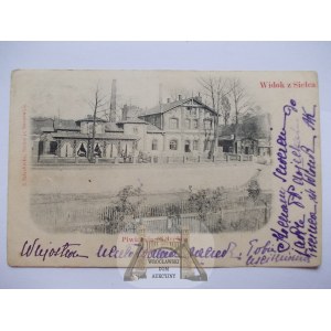 Sosnowiec Sielec, Bierhalle, um 1900
