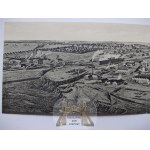 Ruda Śląska, Nowy Bytom, rozkładana panorama, wyd. dr Trenkler, ok. 1908