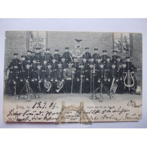 Brzeg Brieg, kapela 157. pešieho pluku, 1906