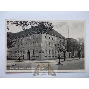 Brzeg Brieg, savings bank, circa 1940.