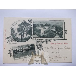 Lewin Brest, Lowen, palace, shooting range, 1902