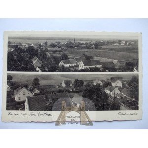Jędrzejów k. Grodków, panoramy, 1938