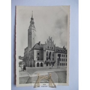 Glubczyce, Leobschutz, Rathaus, um 1940.