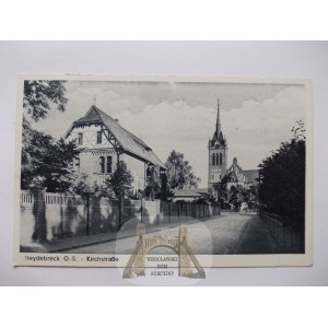 Kędzierzyn Koźle, Heyderbreck, ulica Kościelna, 1942
