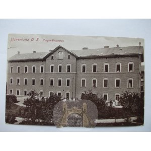 Kędzierzyn Koźle Sławęcice, szpital, ok. 1908