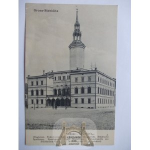 Strzelce Opolskie, Gross Strehlitz, ratusz, ok. 1921