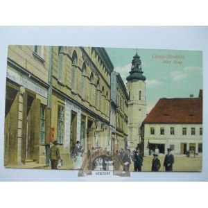 Strzelce Opolskie, Gross Strehlitz, Staré náměstí, cca 1910