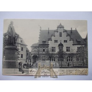 Wałbrzych, Waldenburg, bank, 1905