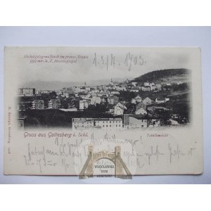 Boguszów Gorce, Gottesberg, panorama, 1903