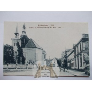 Dzierżoniów, Reichenbach, ulice Świdnicka, cca 1920