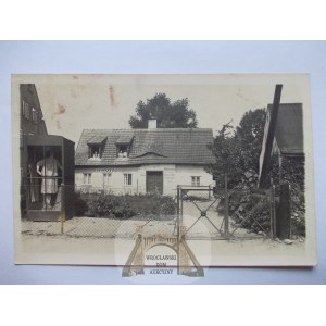Pieszyce, Peterswaldau, sklep, prywatna kartka, 1928