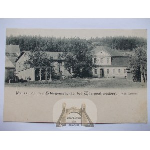 Sierpnica near Walim, inn, Schirgenschenke, circa 1900.