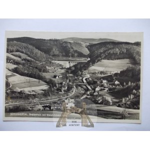 Lubachow, aerial panorama, 1930