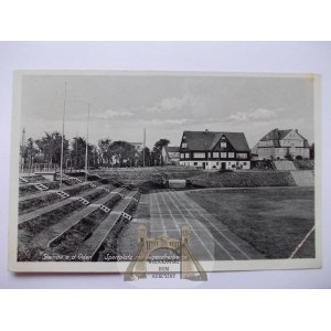 Ścinawa, Steinau, stadion, 1942